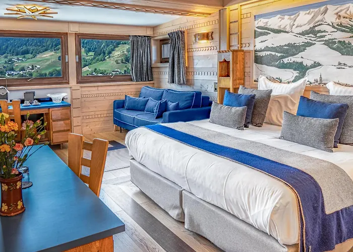 Au Coin Du Feu Hotell Megève