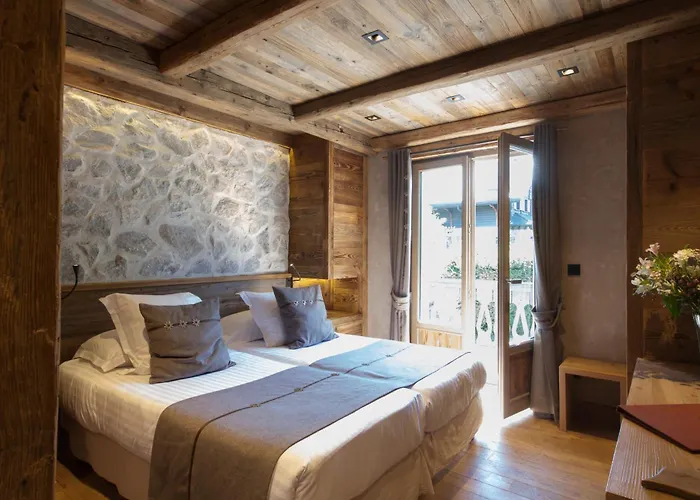 Hotell Au Coin Du Feu Megève