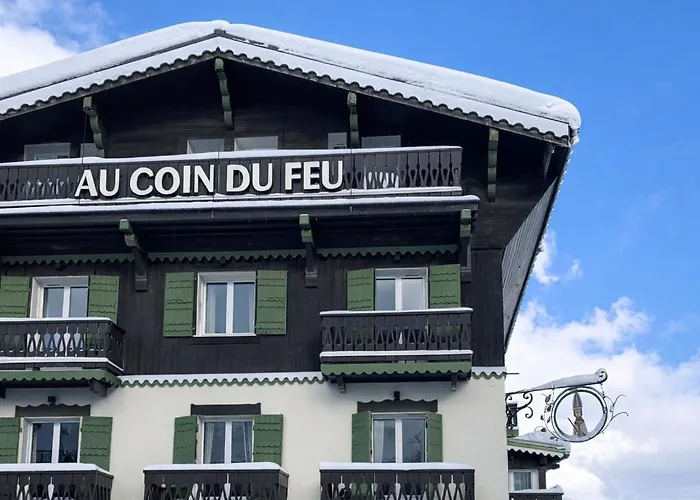 Au Coin Du Feu Hotell Megève